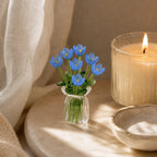 MiniBloom™ Glass Flowers & Vase - Cozevi