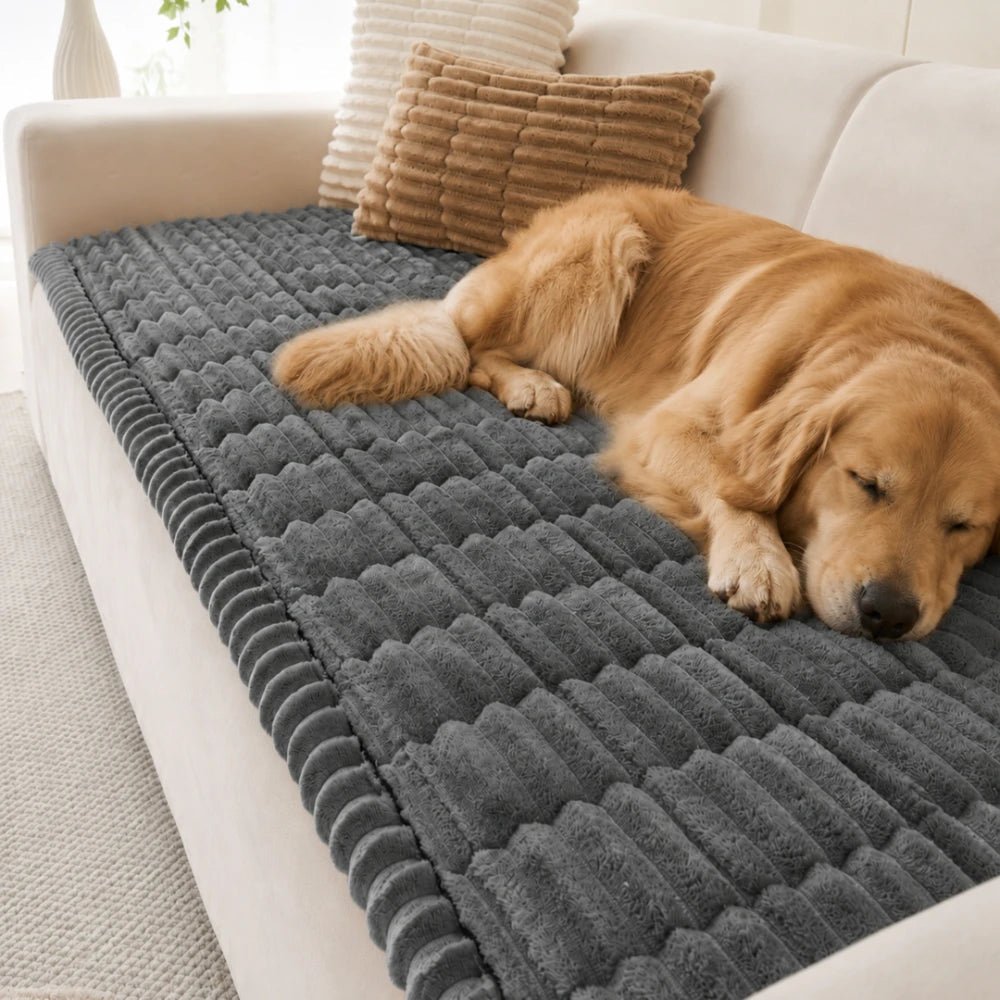 CloudHug Plush Non-Slip Sofa Cover - Cozevi