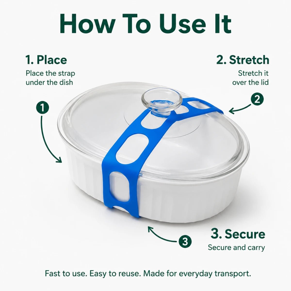 HoldFast Silicone Lid Straps - Cozevi