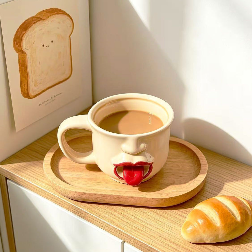 Creative Tongue Out Ceramic Mug