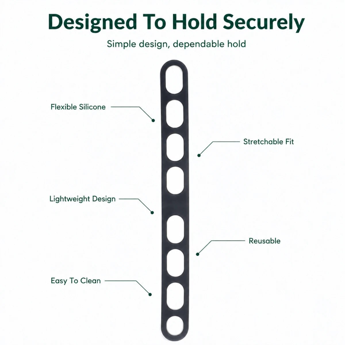 HoldFast Silicone Lid Straps - Cozevi