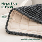 CloudHug Plush Non-Slip Sofa Cover - Cozevi