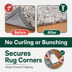 GripLock Secure-Hold Rug Grippers - Cozevi