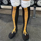 Funny Chicken Leg Socks (Thigh High)