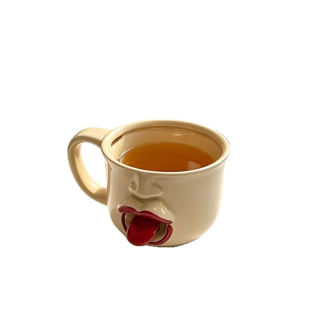 Creative Tongue Out Ceramic Mug