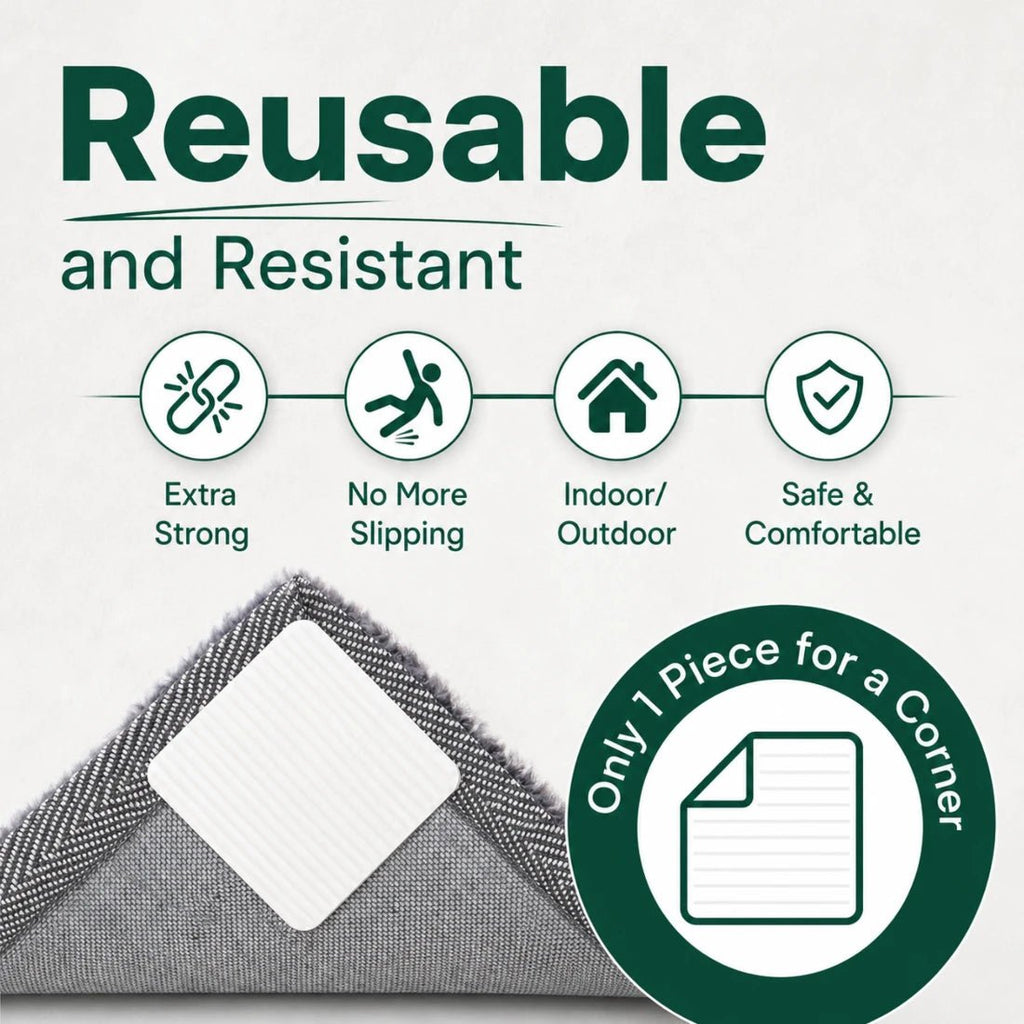 GripLock Secure-Hold Rug Grippers - Cozevi