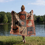 Vintage Halloween Webdecke - Cozevi