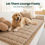 CloudHug Plush Non-Slip Sofa Cover - Cozevi