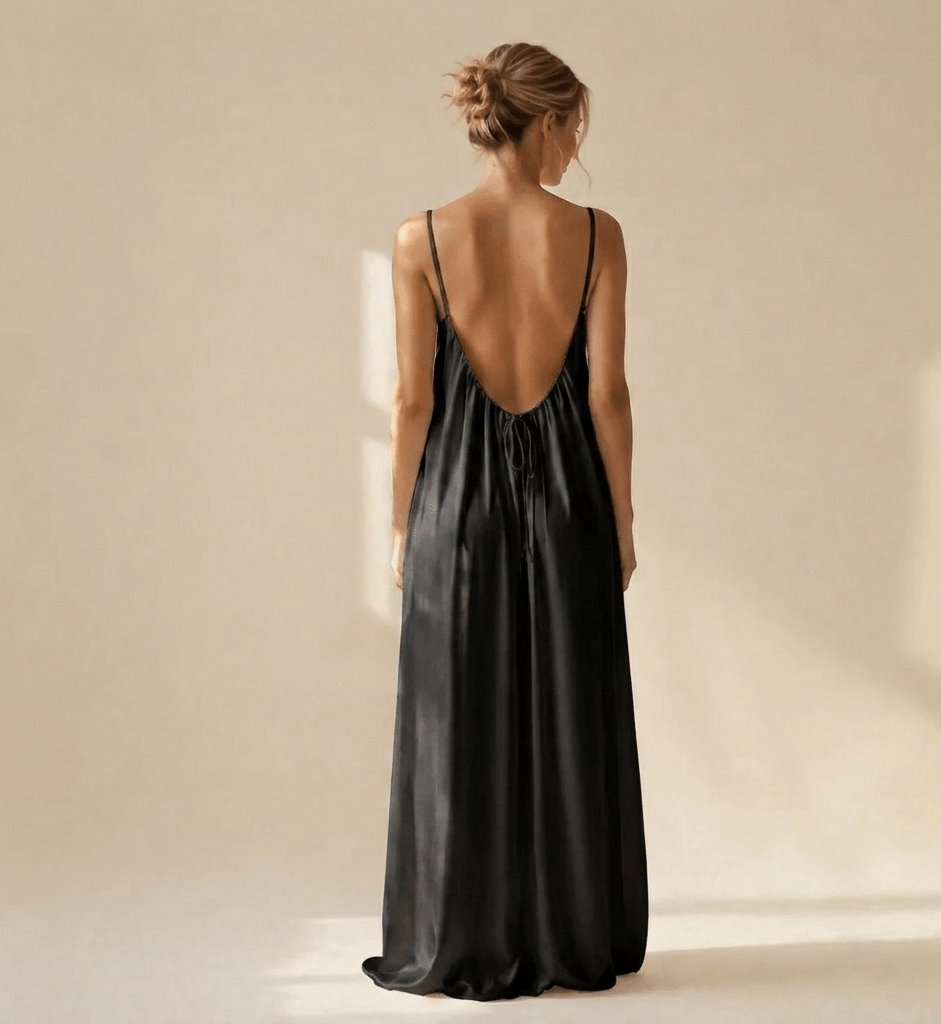 The Low Back Flow Dress - Cozevi