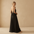 The Low Back Flow Dress - Cozevi