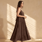 The Low Back Flow Dress - Cozevi