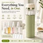 4 - in - 1 Leak - Resistant Travel Toiletry Bottle - Cozevi