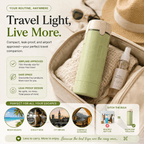 4 - in - 1 Leak - Resistant Travel Toiletry Bottle - Cozevi