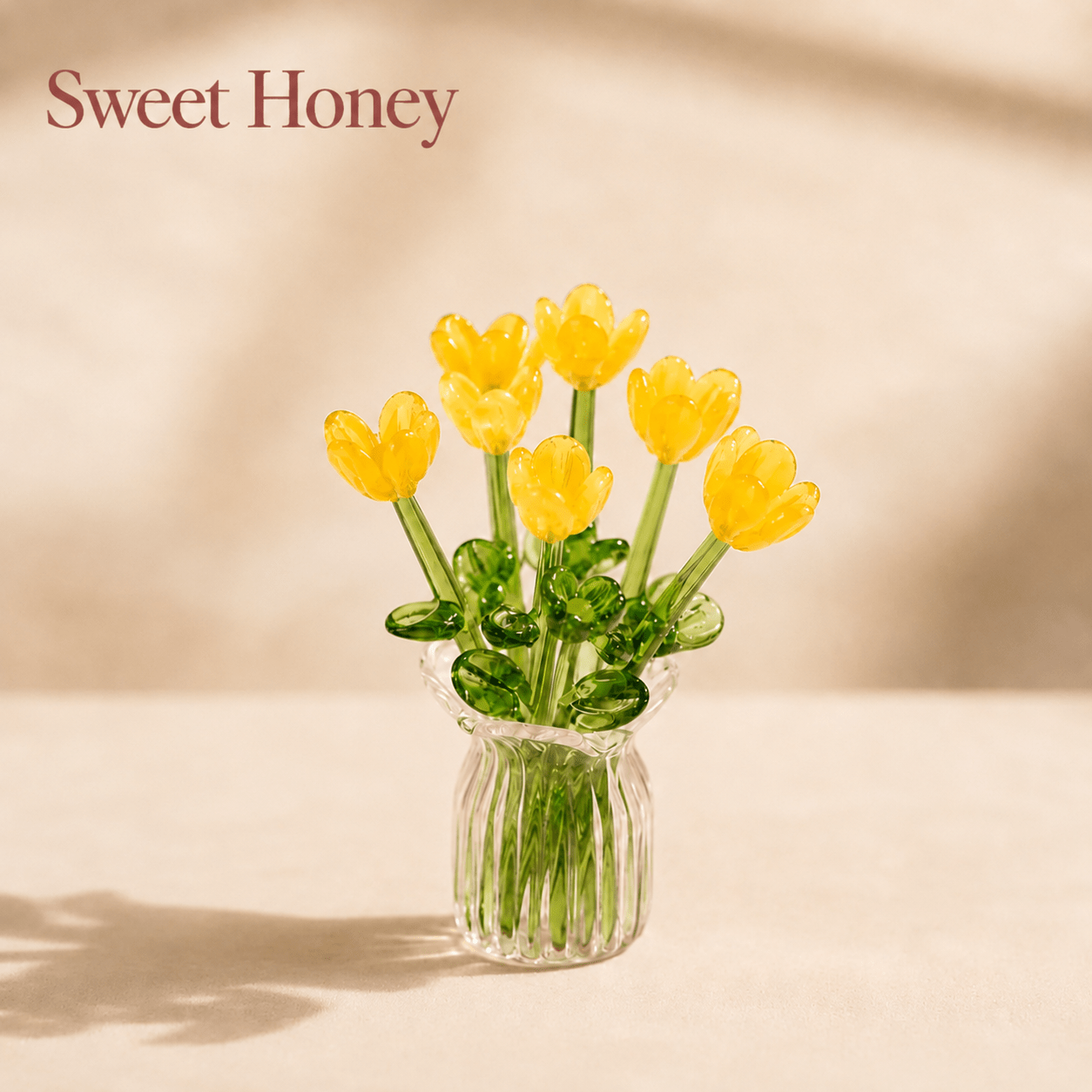 MiniBloom™ Glass Flowers & Vase - Cozevi