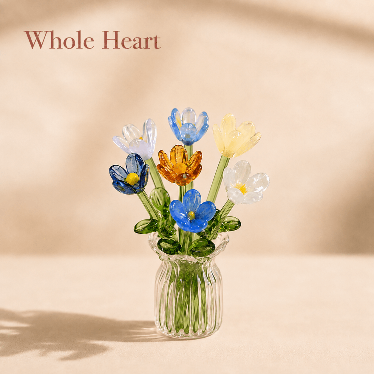 MiniBloom™ Glass Flowers & Vase - Cozevi