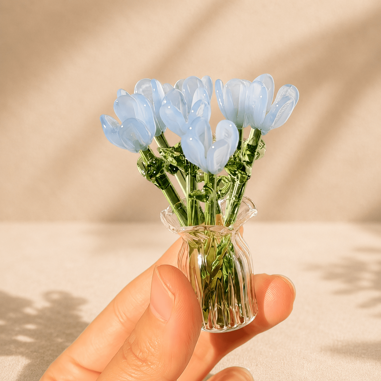 MiniBloom™ Glass Flowers & Vase - Cozevi
