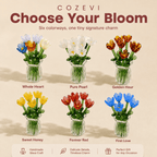 MiniBloom™ Glass Flowers & Vase - Cozevi