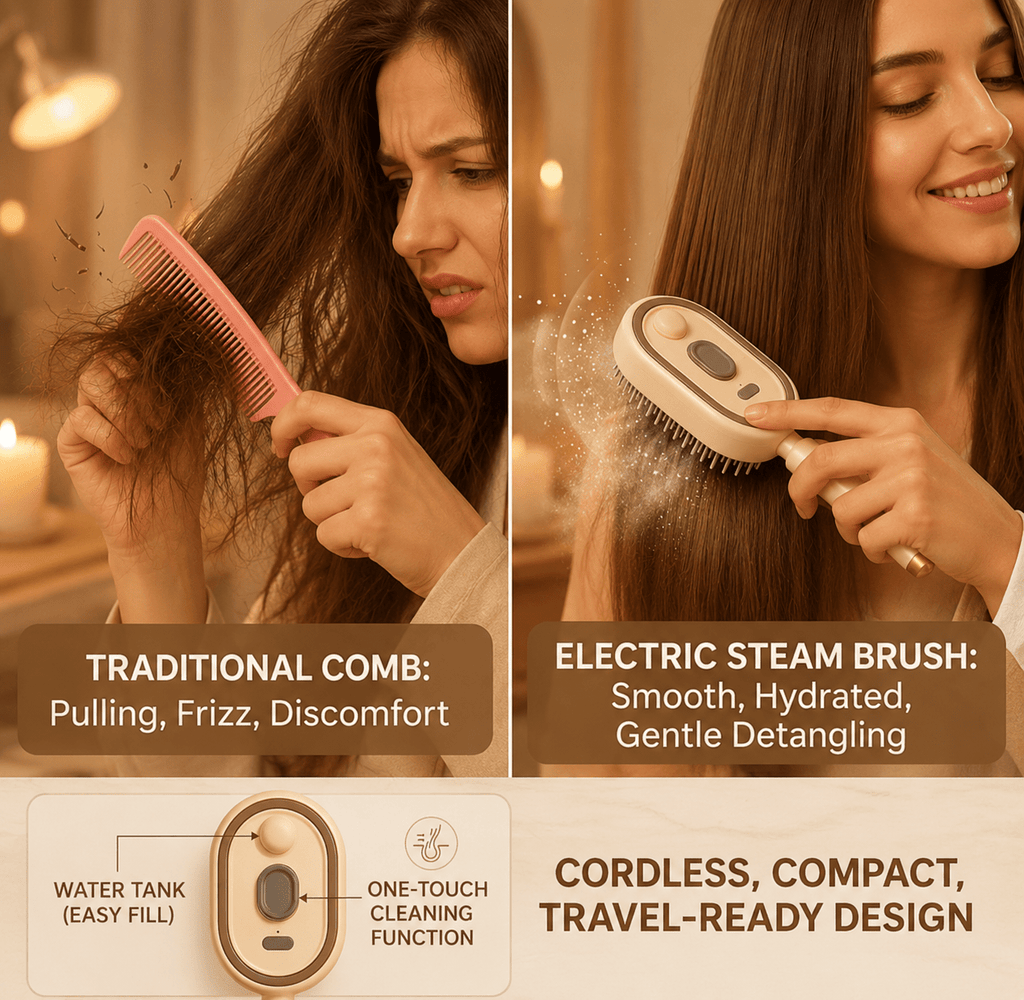 3 - in - 1 Scalp Care Comb - Cozevi