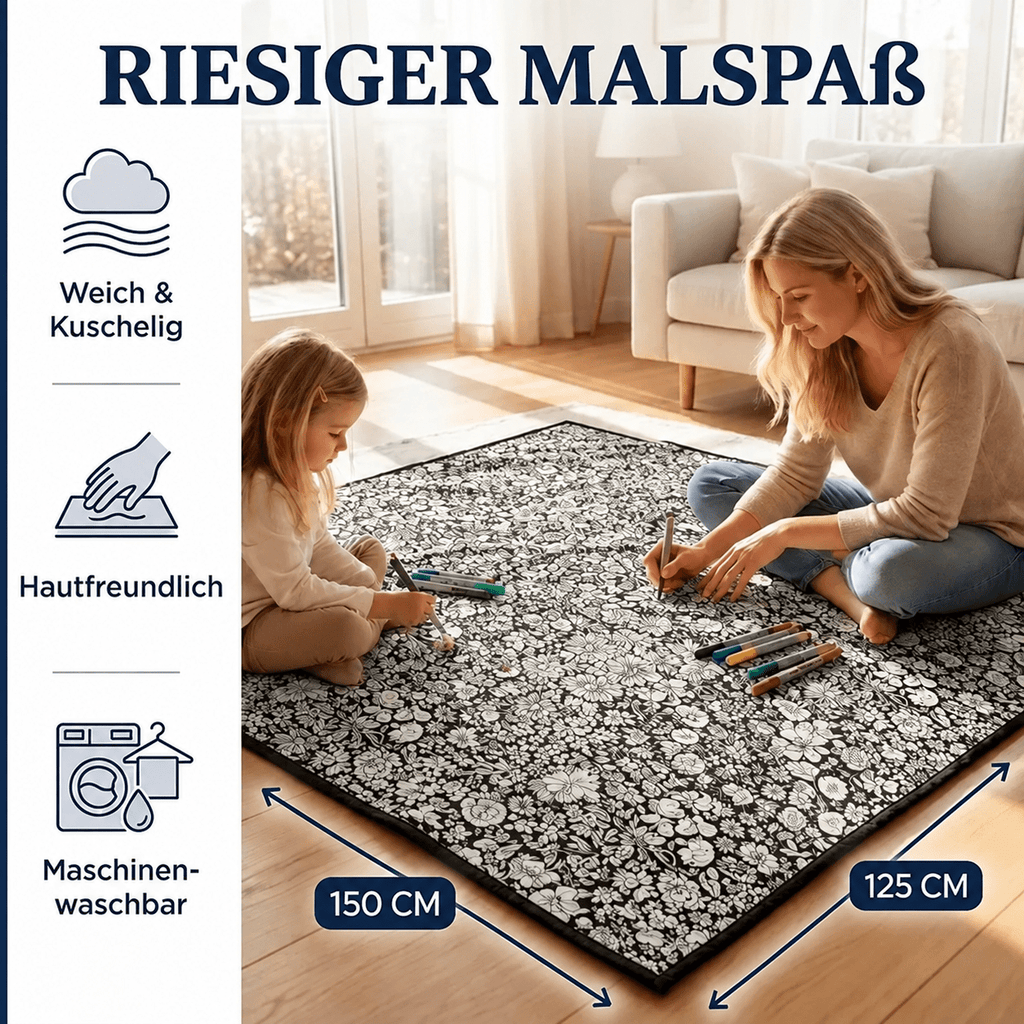 DIY-Maldecke mit Stiften - Cozevi