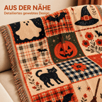 Vintage Halloween Webdecke - Cozevi
