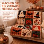 Vintage Halloween Webdecke - Cozevi