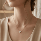 Sparkling Zircon Heart Necklace for Women Perfect Minimalist Gift - Cozevi