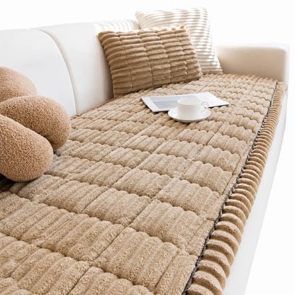 CloudHug Plush Non-Slip Sofa Cover - Cozevi