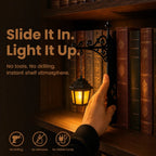 Amberlit Bookshelf Lantern - Cozevi