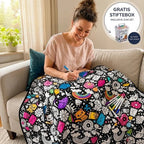 DIY-Maldecke mit Stiften - Cozevi