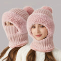 3-in-1 Beanie Hood with Neck Warmer
