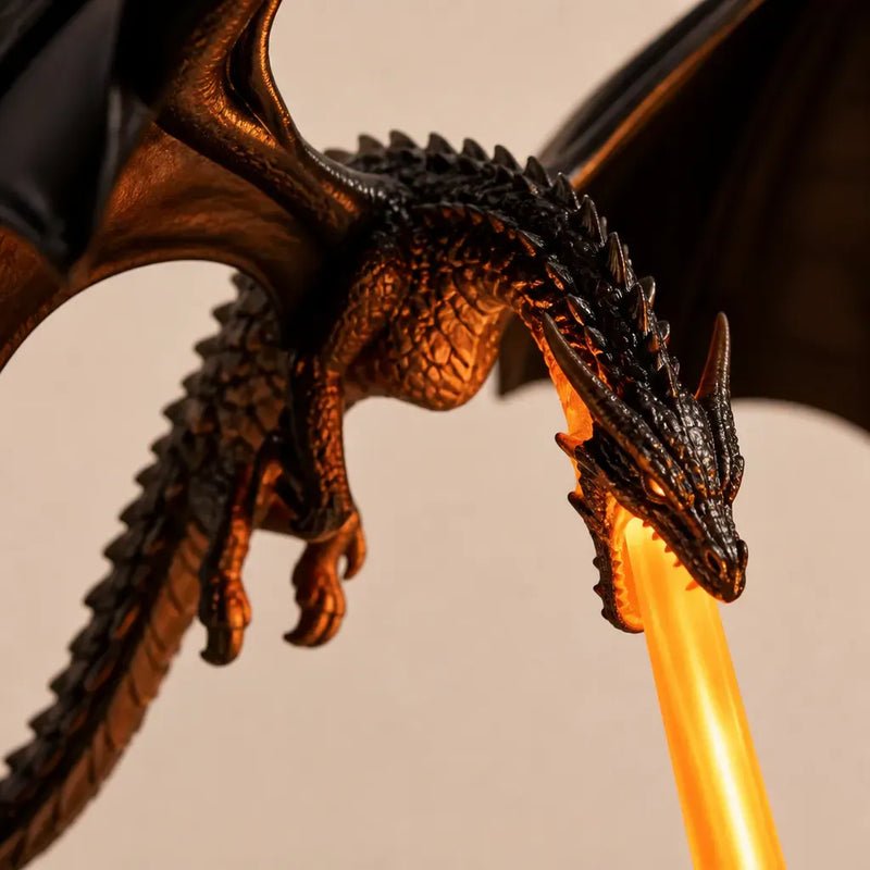 Shelf Dragon Glow - LED Book Guardian - Cozevi