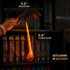 Shelf Dragon Glow - LED Book Guardian - Cozevi